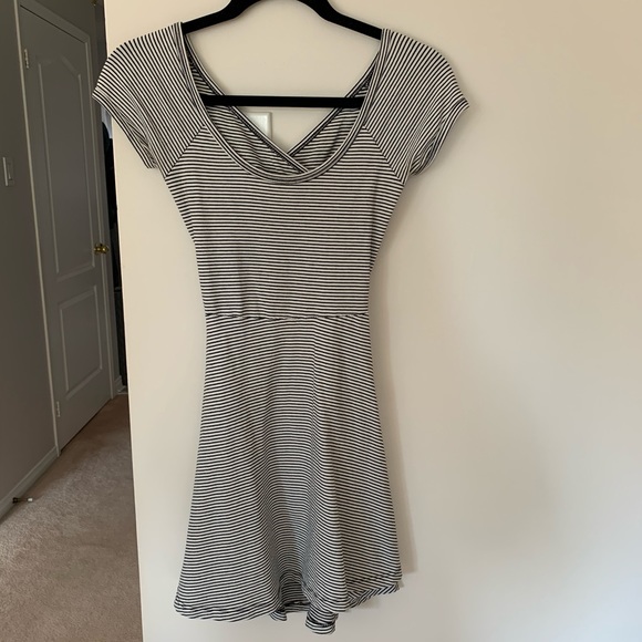 Brandy Melville Striped Cutout Dress - Picture 2 of 5